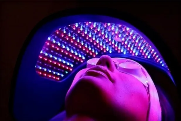 Women receiving Celluma LED Light Therapy in Port Orange, FL at Evolution Health & Wellness